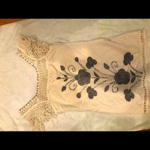 Free people bohemian mini dress